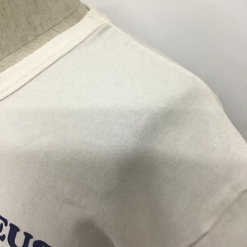 デウスエクスマキナ DEUS EX MACHINA Tシャツ 半袖 バックプリント M ロゴ、文字 白 / ホワイト /  メンズ USED 古着 中古 10100679