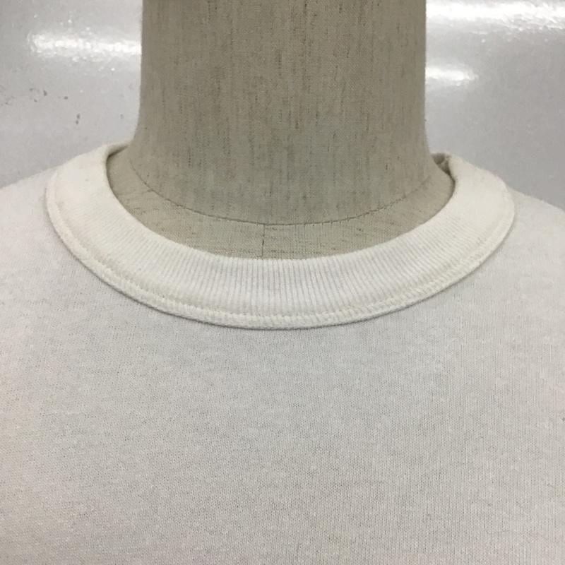 デウスエクスマキナ DEUS EX MACHINA Tシャツ 半袖 バックプリント M ロゴ、文字 白 / ホワイト /  メンズ USED 古着 中古 10100679