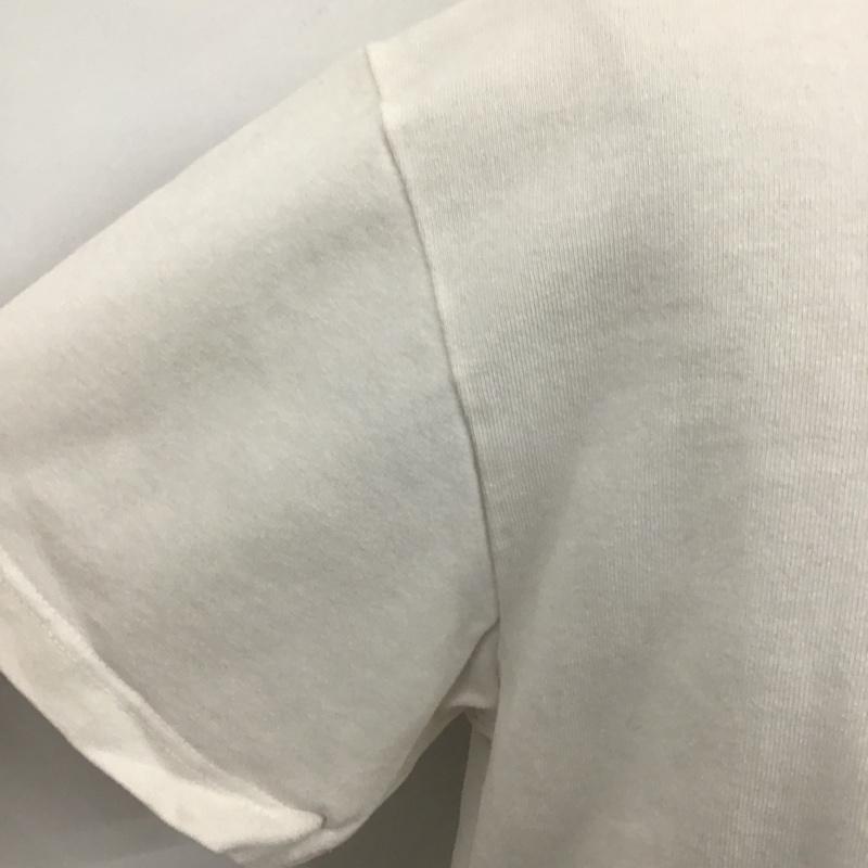 デウスエクスマキナ DEUS EX MACHINA Tシャツ 半袖 バックプリント M ロゴ、文字 白 / ホワイト /  メンズ USED 古着 中古 10100679