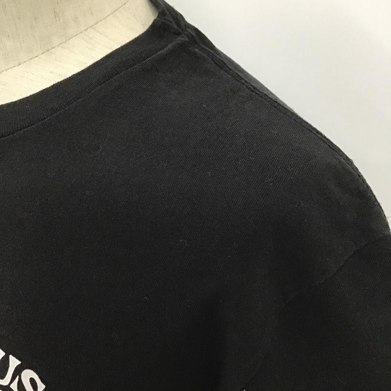 デウスエクスマキナ DEUS EX MACHINA Tシャツ 半袖 バックプリント M ロゴ、文字 黒 / ブラック /  メンズ USED 古着 中古 10100680