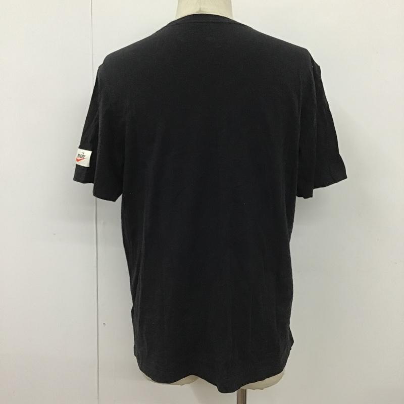ナイキ NIKE Tシャツ 半袖 DJ1388-010 スウッシュ50 XL ロゴ、文字 黒 / ブラック /  メンズ USED 古着 中古 10100685