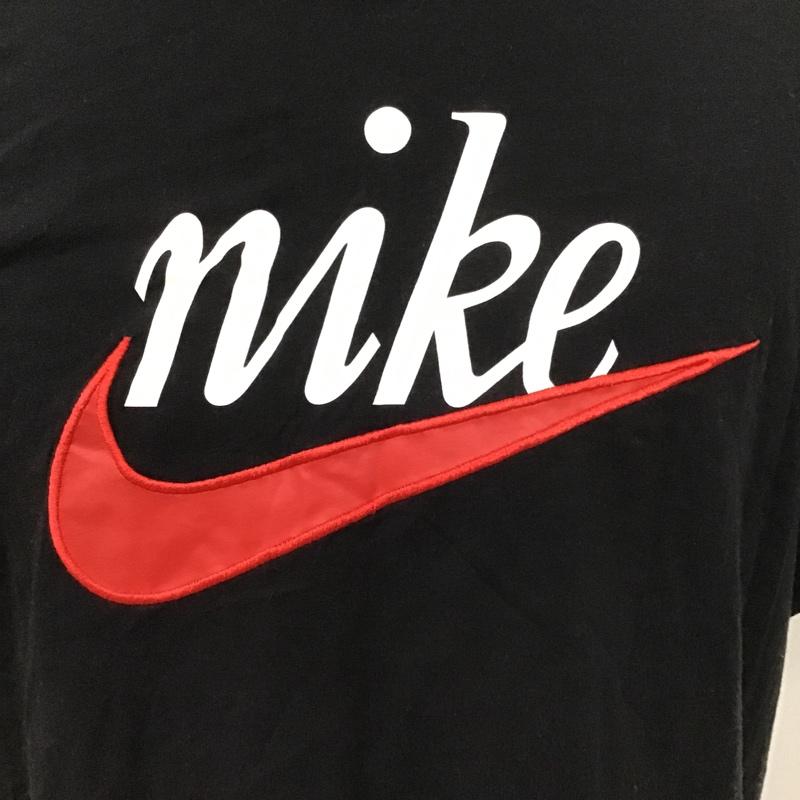ナイキ NIKE Tシャツ 半袖 DJ1388-010 スウッシュ50 XL ロゴ、文字 黒 / ブラック /  メンズ USED 古着 中古 10100685
