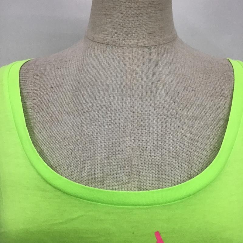 ラルフローレン RALPHLAUREN カットソー 半袖 XS プリント 黄緑 / イエローグリーン /  レディース USED 古着 中古 10100693