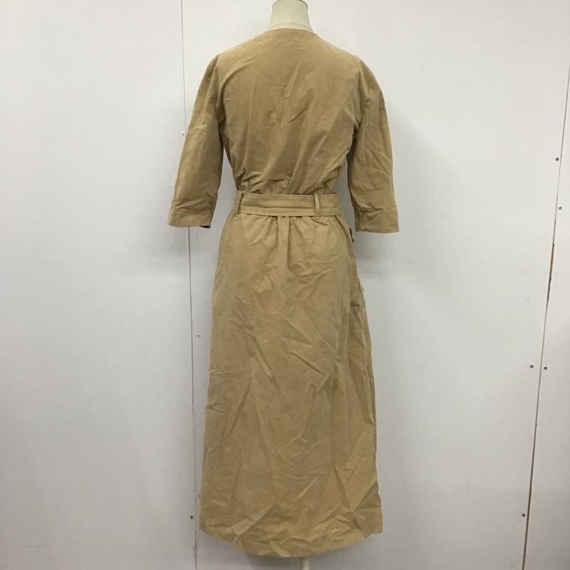 ザラ ZARA ワンピース ロングスカート XS 無地 ベージュ / ベージュ /  レディース USED 古着 中古 10100700