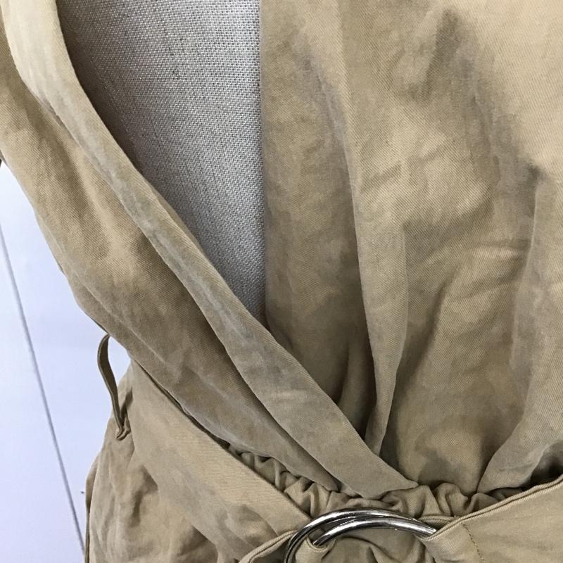 ザラ ZARA ワンピース ロングスカート XS 無地 ベージュ / ベージュ /  レディース USED 古着 中古 10100700