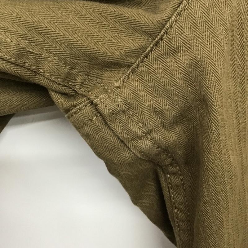 アリエル・アイゼネ ALIER AIZENAY パンツ ワークパンツ、ペインターパンツ カーゴパンツ カジュアルパンツ ワイドパンツ ワークパンツ 無地 カーキ / カーキ /  メンズ USED 古着 中古 10100714