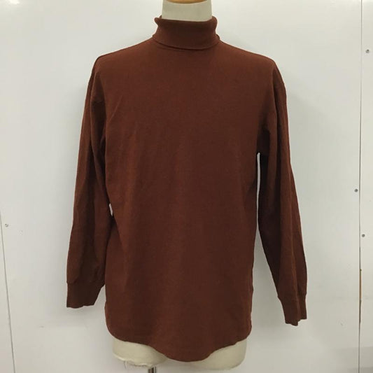 ワイズフォーメン Y's for men カットソー 長袖 MJ-T25-149 長袖カットソー タートルネックカットソー リブカットソー 無地 茶 / ブラウン /  メンズ USED 古着 中古 10100747
