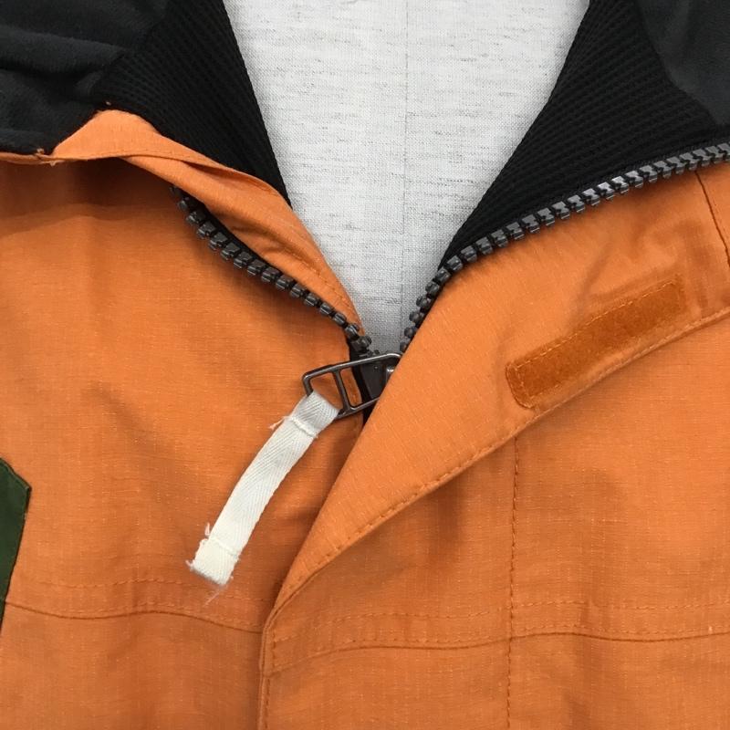 バートン BURTON ジャケット、上着 ジャンパー、ブルゾン ジップアップジャケット ジャンパー ジャケット カジュアルジャケット フード付きジャケット アウトドア M 無地 X カモフラージュ柄・迷彩 橙 / オレンジ /  メンズ USED 古着 中古 10100749