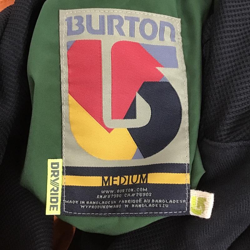 バートン BURTON ジャケット、上着 ジャンパー、ブルゾン ジップアップジャケット ジャンパー ジャケット カジュアルジャケット フード付きジャケット アウトドア M 無地 X カモフラージュ柄・迷彩 橙 / オレンジ /  メンズ USED 古着 中古 10100749