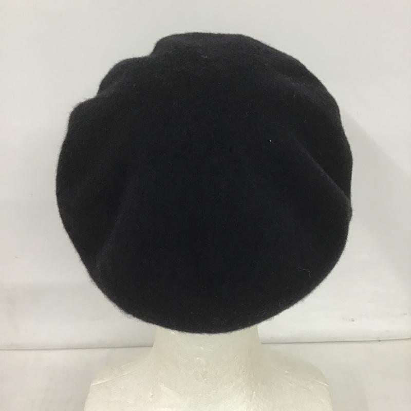 ザエイチダブリュードッグアンドコー THE H.W.DOG&CO. 帽子 ベレー帽 D-00219 BASIC BERET 無地 黒 / ブラック /  メンズ USED 古着 中古 10100759