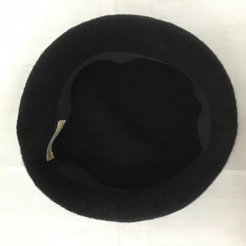 ザエイチダブリュードッグアンドコー THE H.W.DOG&CO. 帽子 ベレー帽 D-00219 BASIC BERET 無地 黒 / ブラック /  メンズ USED 古着 中古 10100759