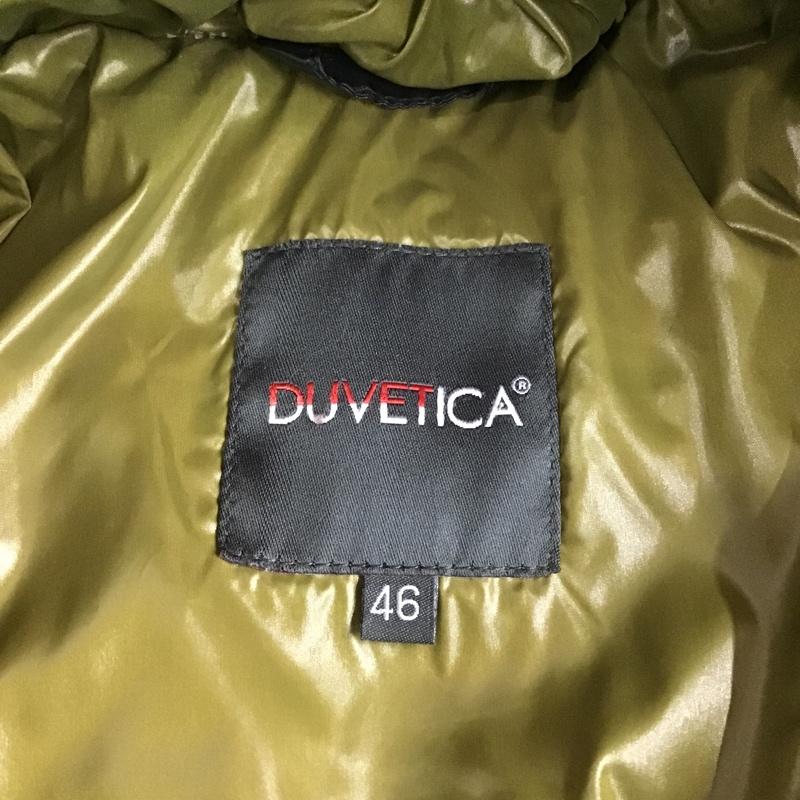 デュベティカ DUVETICA ジャケット、上着 ジャンパー、ブルゾン U.255.02-1035R ダウンジャケット ジップアップジャケット アウター カジュアルジャケット 46 無地 黒 / ブラック /  メンズ USED 古着 中古 10100798