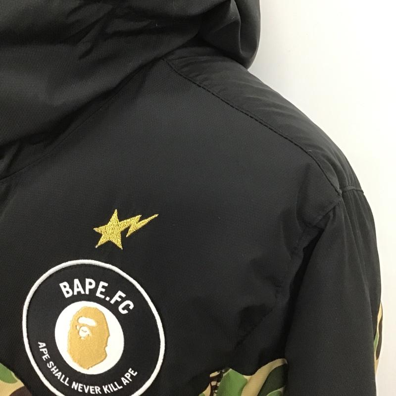 アベイシングエイプ A BATHING APE ジャケット、上着 ジャンパー、ブルゾン 569621 02 15awCAMOLONGCOAT ABATHINGAPE×PUMA コラボ ダウンジャケット アウター S 総柄 マルチカラー / マルチカラー /  メンズ USED 古着 中古 10100818