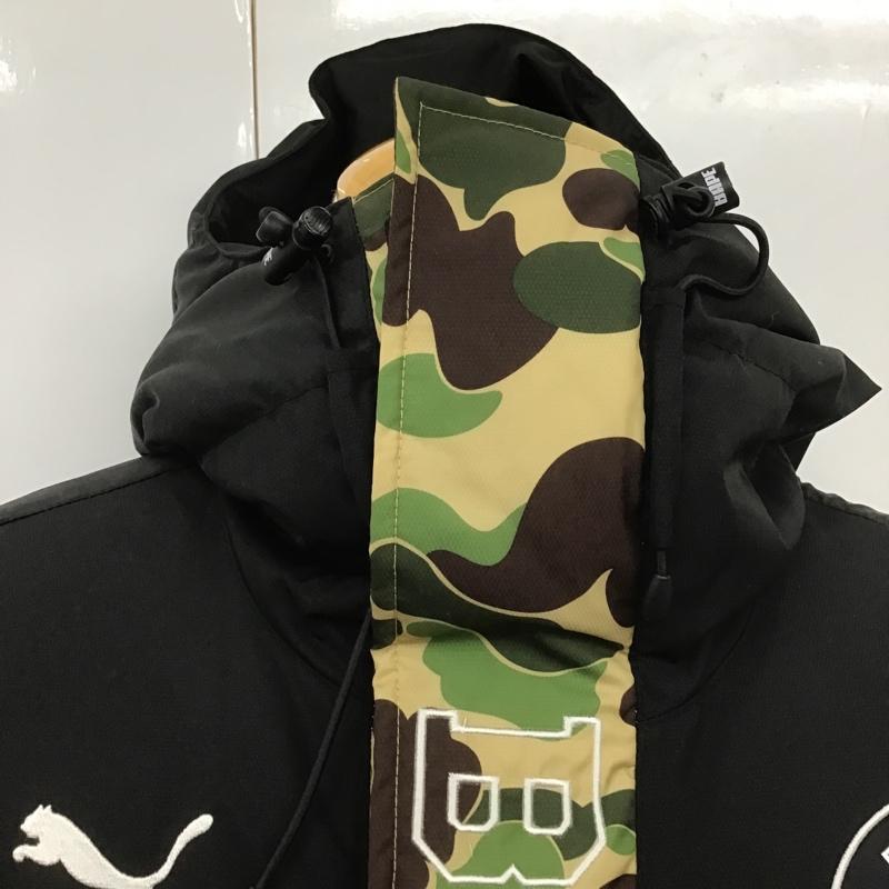 アベイシングエイプ A BATHING APE ジャケット、上着 ジャンパー、ブルゾン 569621 02 15awCAMOLONGCOAT ABATHINGAPE×PUMA コラボ ダウンジャケット アウター S 総柄 マルチカラー / マルチカラー /  メンズ USED 古着 中古 10100818