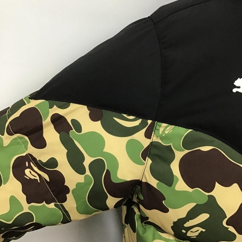 アベイシングエイプ A BATHING APE ジャケット、上着 ジャンパー、ブルゾン 569621 02 15awCAMOLONGCOAT ABATHINGAPE×PUMA コラボ ダウンジャケット アウター S 総柄 マルチカラー / マルチカラー /  メンズ USED 古着 中古 10100818