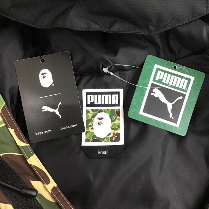 アベイシングエイプ A BATHING APE ジャケット、上着 ジャンパー、ブルゾン 569621 02 15awCAMOLONGCOAT ABATHINGAPE×PUMA コラボ ダウンジャケット アウター S 総柄 マルチカラー / マルチカラー /  メンズ USED 古着 中古 10100818
