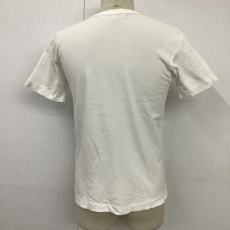 プレイコムデギャルソン PLAY COMME des GARCONS Tシャツ 半袖 AZ-T100 ハート ワッペン S プリント 白 / ホワイト /  メンズ USED 古着 中古 10100822