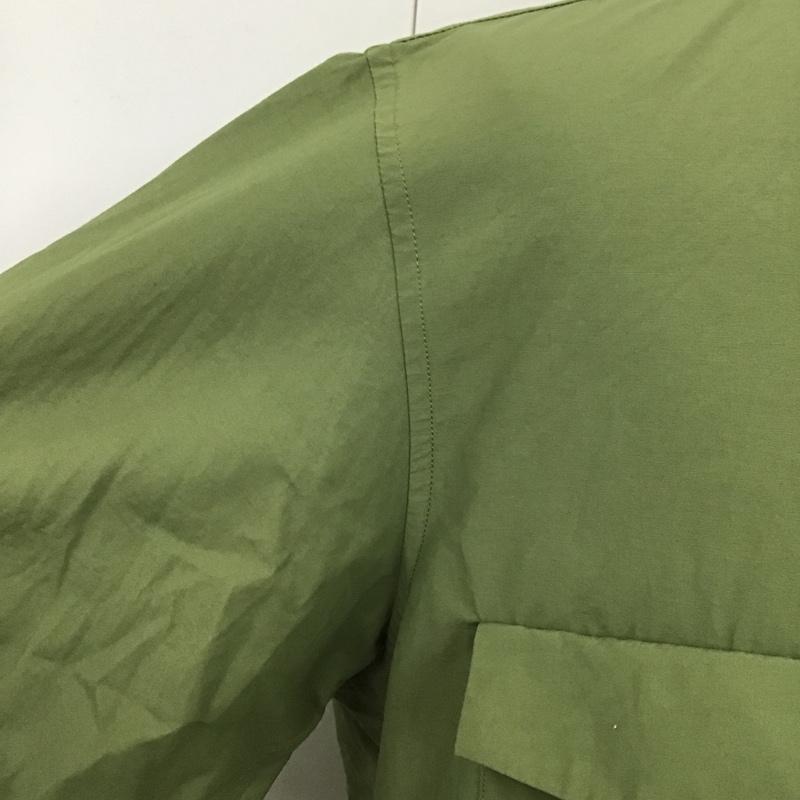 アンブッシュ AMBUSH シャツ、ブラウス 半袖 12112184 オープンカラーシャツ 2 ロゴ、文字 カーキ / カーキ /  メンズ USED 古着 中古 10100827