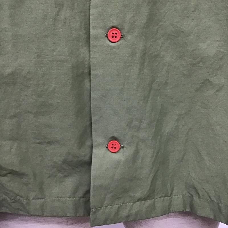 アンブッシュ AMBUSH シャツ、ブラウス 半袖 12112184 オープンカラーシャツ 2 ロゴ、文字 カーキ / カーキ /  メンズ USED 古着 中古 10100827