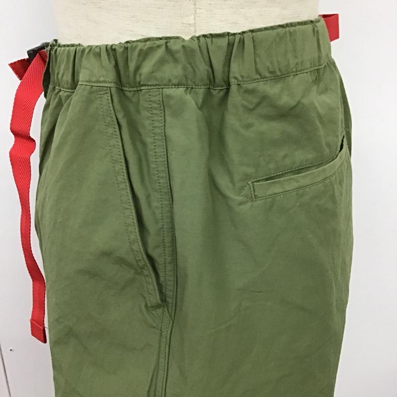 アンブッシュ AMBUSH パンツ ショートパンツ 12112185 コットン ナイロン ハーフパンツ 2 無地 カーキ / カーキ /  メンズ USED 古着 中古 10100828