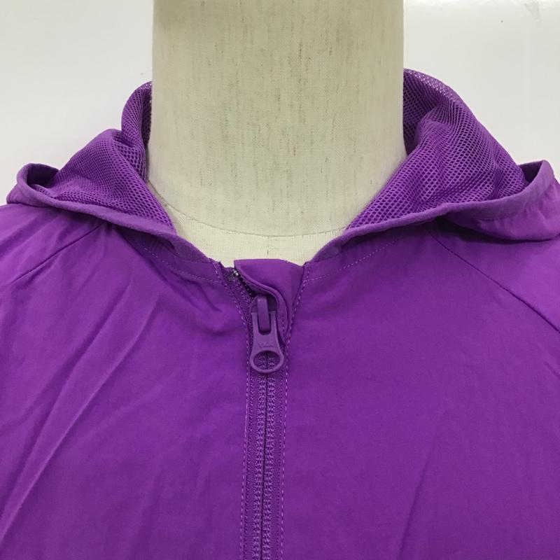 アディダス adidas ジャケット、上着 ジャンパー、ブルゾン DV2089 DEKUM PCKBL JKT L ロゴ、文字 紫 / パープル / X 水色 / ライトブルー /  メンズ USED 古着 中古 10100831