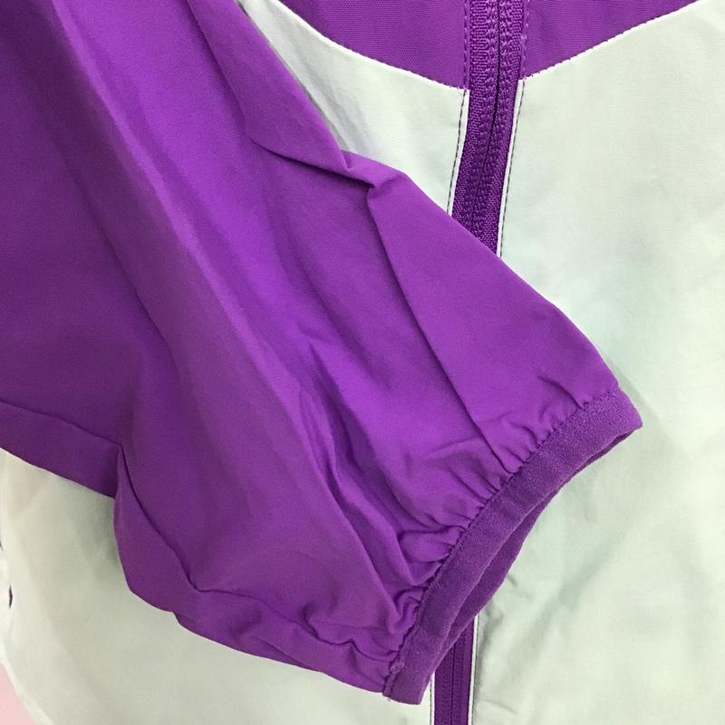 アディダス adidas ジャケット、上着 ジャンパー、ブルゾン DV2089 DEKUM PCKBL JKT L ロゴ、文字 紫 / パープル / X 水色 / ライトブルー /  メンズ USED 古着 中古 10100831