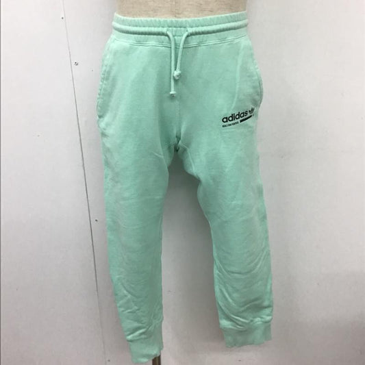 アディダス adidas ボトムス ボトムス DH4931 スウェットパンツ S ロゴ、文字 水色 / ライトブルー /  メンズ USED 古着 中古 10100832