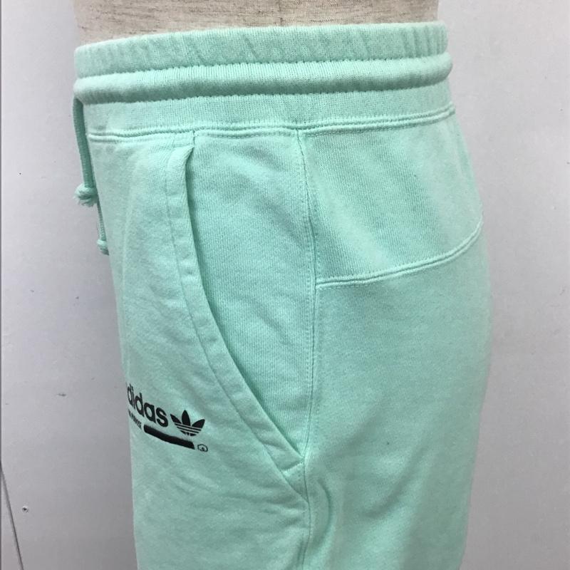 アディダス adidas ボトムス ボトムス DH4931 スウェットパンツ S ロゴ、文字 水色 / ライトブルー /  メンズ USED 古着 中古 10100832