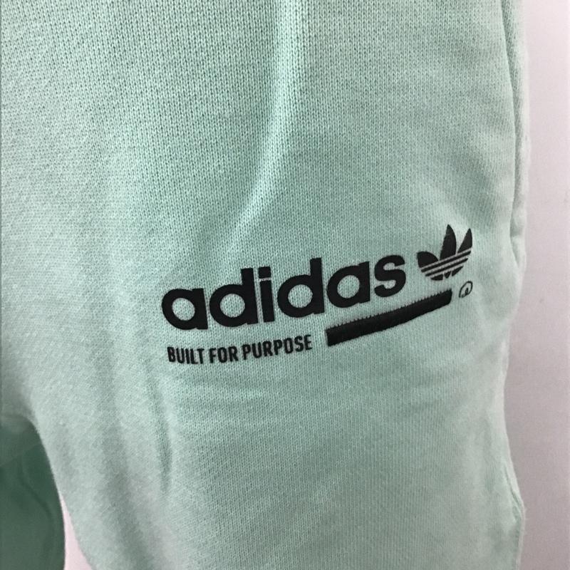 アディダス adidas ボトムス ボトムス DH4931 スウェットパンツ S ロゴ、文字 水色 / ライトブルー /  メンズ USED 古着 中古 10100832