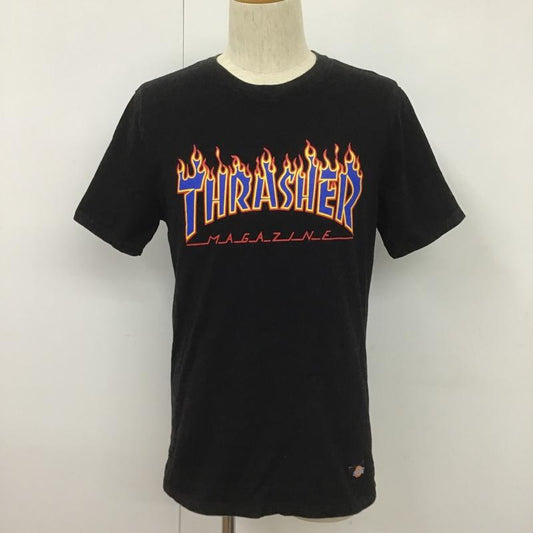 ディッキーズ Dickies Tシャツ 半袖 半袖カットソー プリントTシャツ クルーネックカットソー コラボ XXL ロゴ、文字 青 / ブルー / X 赤 / レッド / X 黄 / イエロー /  メンズ USED 古着 中古 10100852