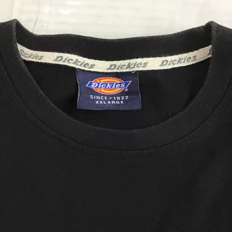 ディッキーズ Dickies Tシャツ 半袖 半袖カットソー プリントTシャツ クルーネックカットソー コラボ XXL ロゴ、文字 青 / ブルー / X 赤 / レッド / X 黄 / イエロー /  メンズ USED 古着 中古 10100852