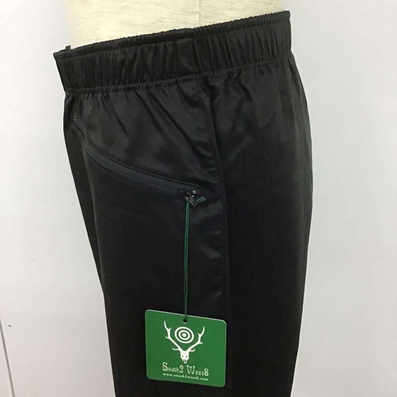 サウスツーウェストエイト South2 West8 パンツ ワークパンツ、ペインターパンツ カジュアルパンツ ワークパンツ ワイドパンツ サテンパンツ L 無地 黒 / ブラック /  メンズ USED 古着 中古 10100854