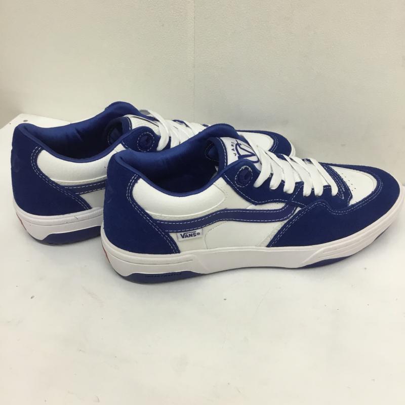 バンズ VANS スニーカー スニーカー ROWAN 2 ローワン2 VN0A2Z3IAMQ 27.5cm ロゴ、文字 白 / ホワイト / X 青 / ブルー /  メンズ USED 古着 中古 10100864