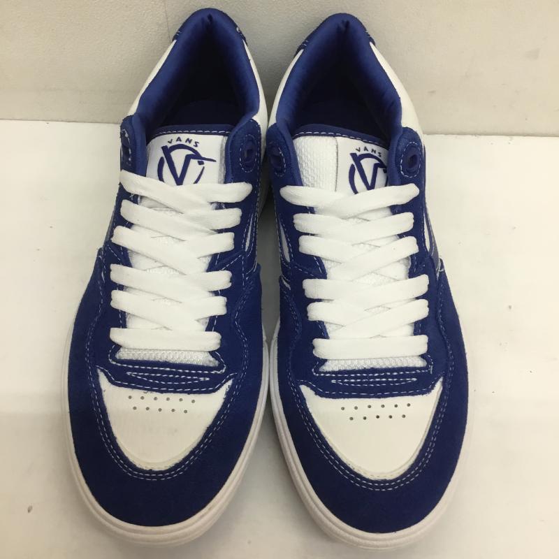 バンズ VANS スニーカー スニーカー ROWAN 2 ローワン2 VN0A2Z3IAMQ 27.5cm ロゴ、文字 白 / ホワイト / X 青 / ブルー /  メンズ USED 古着 中古 10100864
