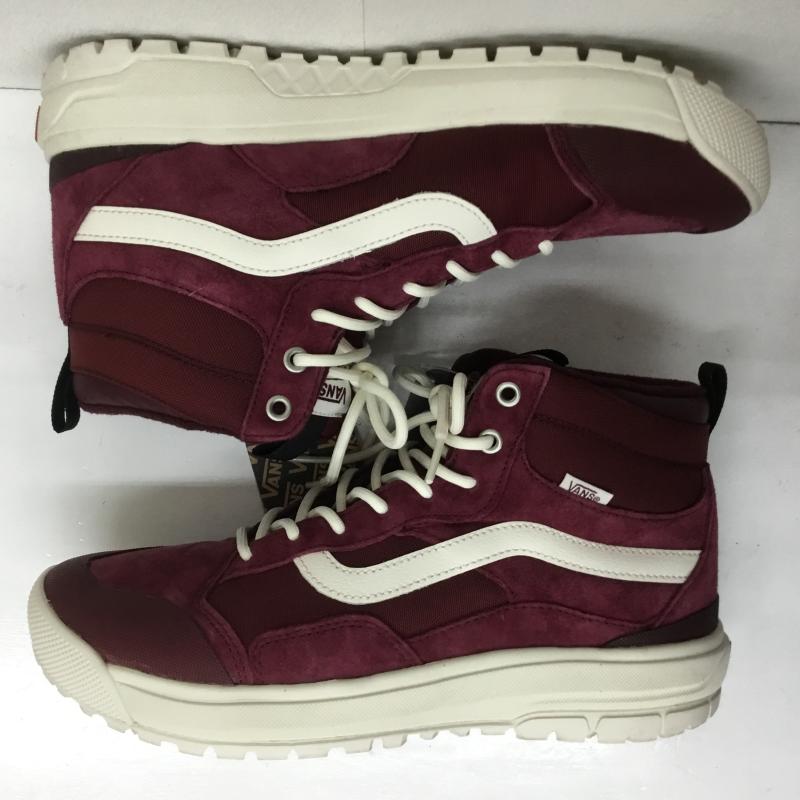 バンズ VANS スニーカー スニーカー Ultrarange Exo HI MTE-1 ウルトラレンジ VN0A5KS5A2D1 27.0cm ロゴ、文字 えんじ / ワインレッド /  メンズ USED 古着 中古 10100865