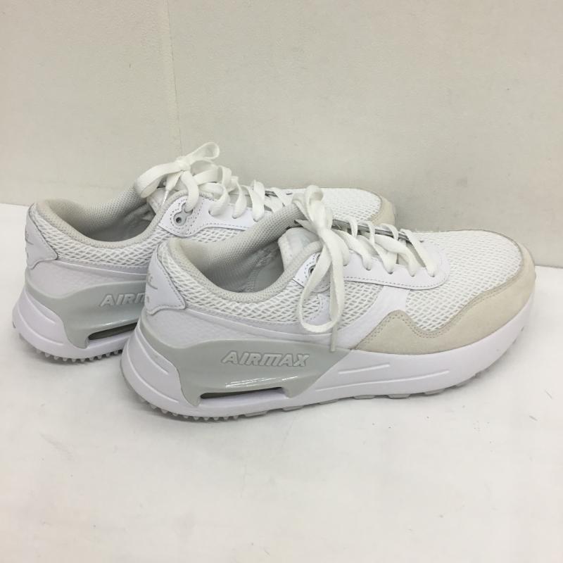 ナイキ NIKE スニーカー スニーカー AIR MAX SYSTM エア マックス SYSTM DM9537-101 26.0cm ロゴ、文字 白 / ホワイト /  メンズ USED 古着 中古 10100871