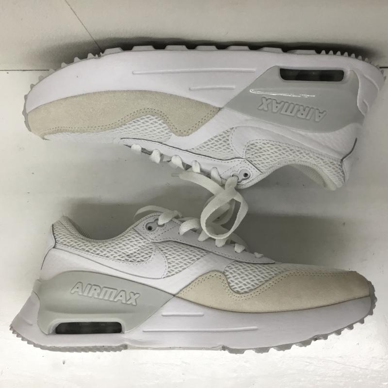 ナイキ NIKE スニーカー スニーカー AIR MAX SYSTM エア マックス SYSTM DM9537-101 26.0cm ロゴ、文字 白 / ホワイト /  メンズ USED 古着 中古 10100871