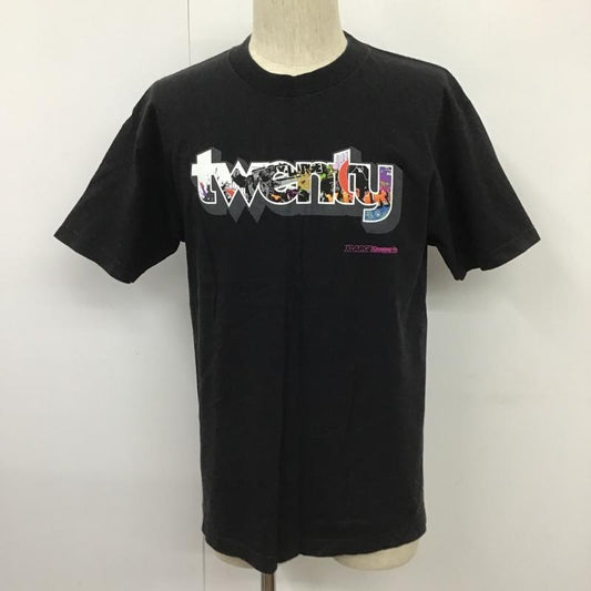 エクストララージ XLARGE Tシャツ 半袖 プリントＴ M ロゴ、文字 X プリント 黒 / ブラック /  メンズ USED 古着 中古 10100928