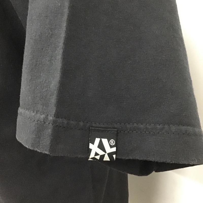 エクストララージ XLARGE Tシャツ 半袖 プリントＴ M ロゴ、文字 X プリント 黒 / ブラック /  メンズ USED 古着 中古 10100928