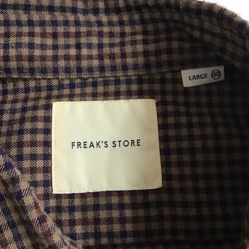 フリークスストア FREAK'S STORE シャツ、ブラウス 長袖 L チェック マルチカラー / マルチカラー /  メンズ USED 古着 中古 10100930