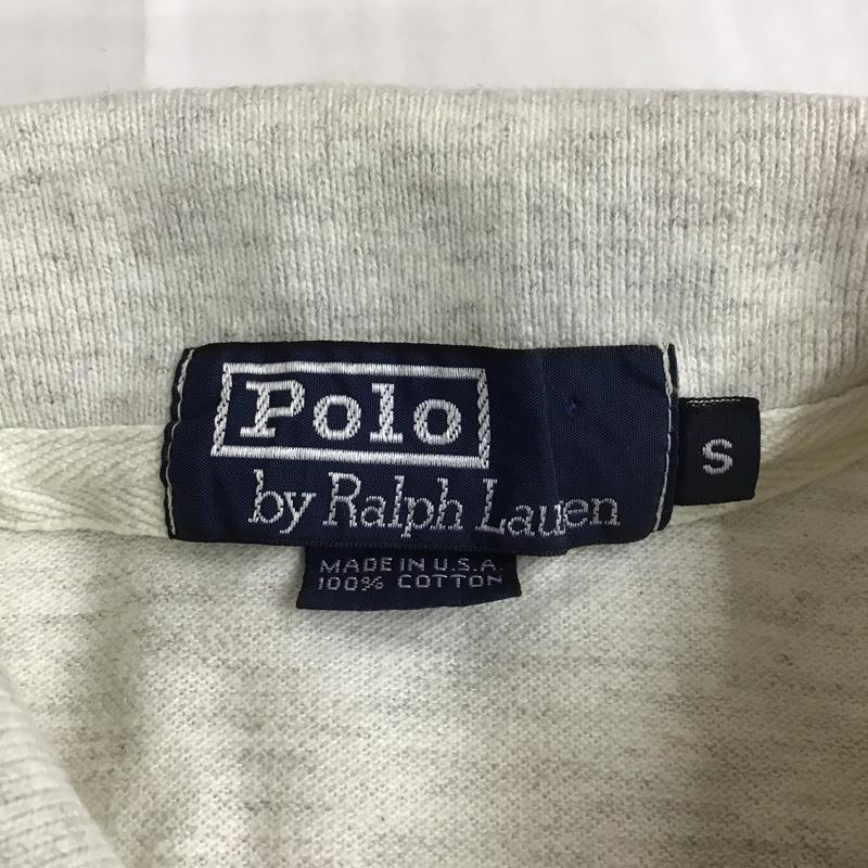 ポロバイラルフローレン Polo by RALPH LAUREN ポロシャツ 半袖 S 無地 オフホワイト / オフホワイト /  メンズ USED 古着 中古 10100931