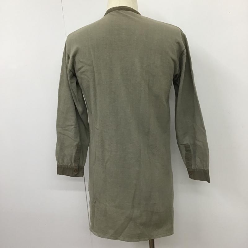 古着 USED Tシャツ 長袖 スウェーデン軍 グランパシャツ 無地 マルチカラー / マルチカラー /  メンズ USED 古着 中古 10100938