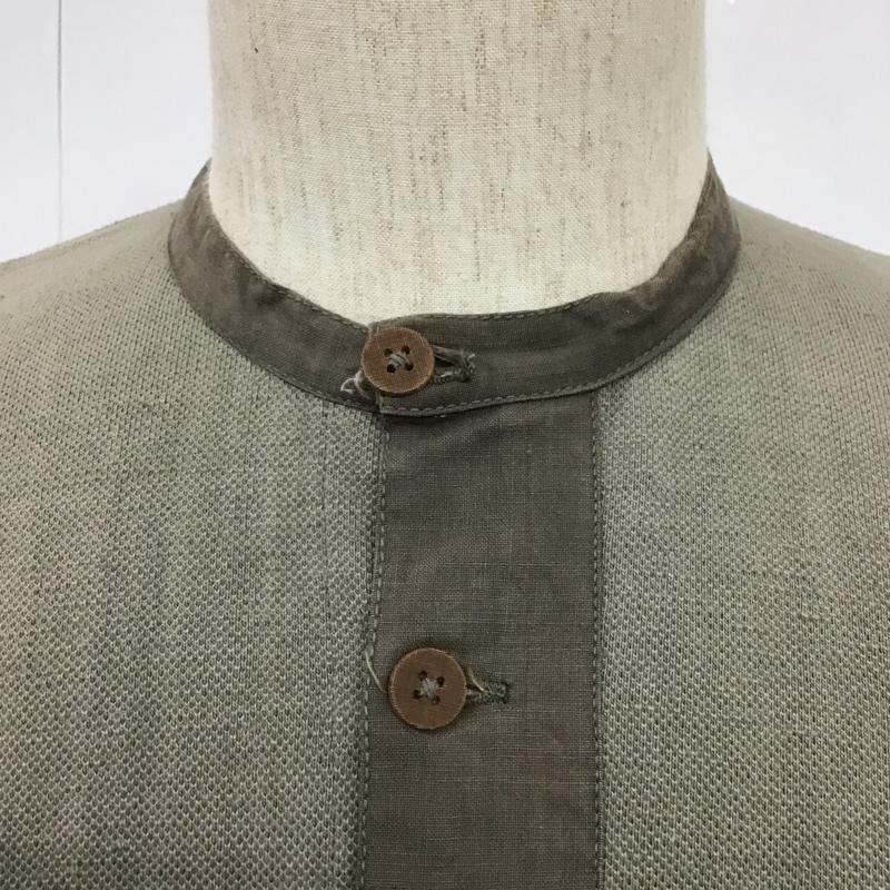 古着 USED Tシャツ 長袖 スウェーデン軍 グランパシャツ 無地 マルチカラー / マルチカラー /  メンズ USED 古着 中古 10100938