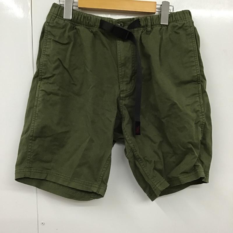 グラミチ GRAMICCI パンツ ショートパンツ L 無地 カーキ / カーキ /  メンズ USED 古着 中古 10100945