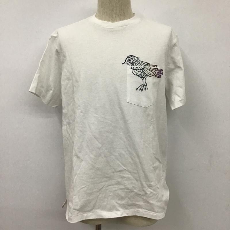 エンジニアードガーメンツ Engineered Garments Tシャツ 半袖 M プリント 白 / ホワイト /  メンズ USED 古着 中古 10100947