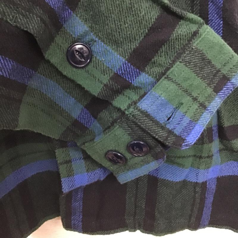 サウスツーウェストエイト South2 West8 シャツ、ブラウス 長袖 S チェック マルチカラー / マルチカラー /  メンズ USED 古着 中古 10100953