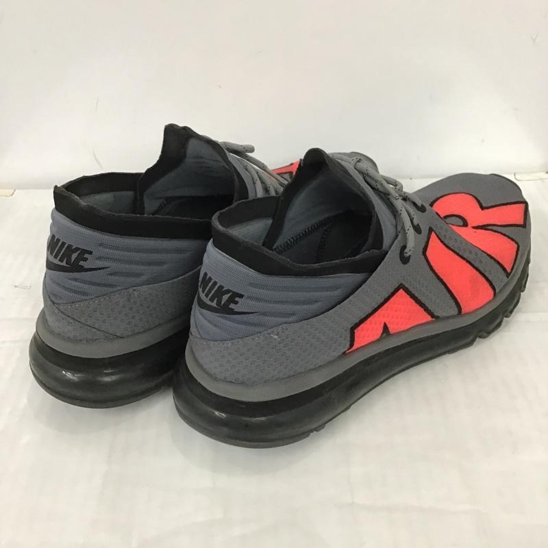 ナイキ NIKE スニーカー スニーカー 942236-004 AIR MAX FLAIR 29cm 29.0cm ロゴ、文字 灰 / グレー / X 桃 / ピンク /  メンズ USED 古着 中古 10100987