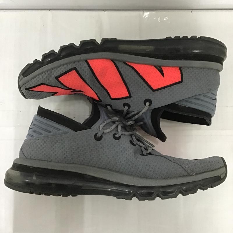 ナイキ NIKE スニーカー スニーカー 942236-004 AIR MAX FLAIR 29cm 29.0cm ロゴ、文字 灰 / グレー / X 桃 / ピンク /  メンズ USED 古着 中古 10100987