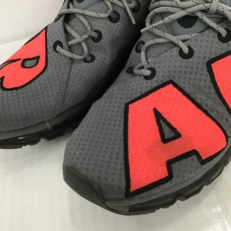 ナイキ NIKE スニーカー スニーカー 942236-004 AIR MAX FLAIR 29cm 29.0cm ロゴ、文字 灰 / グレー / X 桃 / ピンク /  メンズ USED 古着 中古 10100987