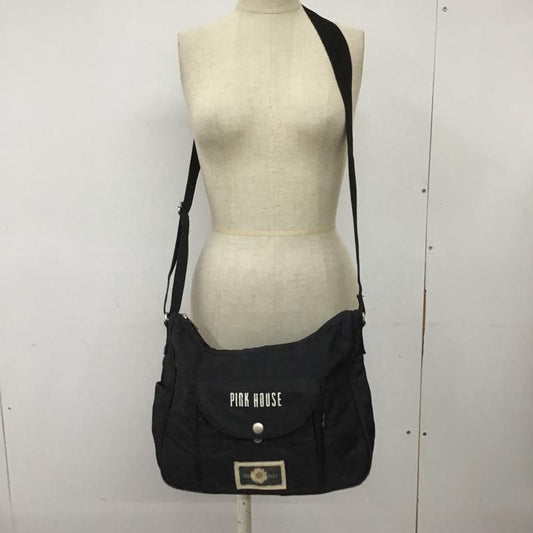 ピンクハウス PINK HOUSE ショルダーバッグ ショルダーバッグ ナイロン ロゴ、文字 黒 / ブラック /  レディース USED 古着 中古 10101030